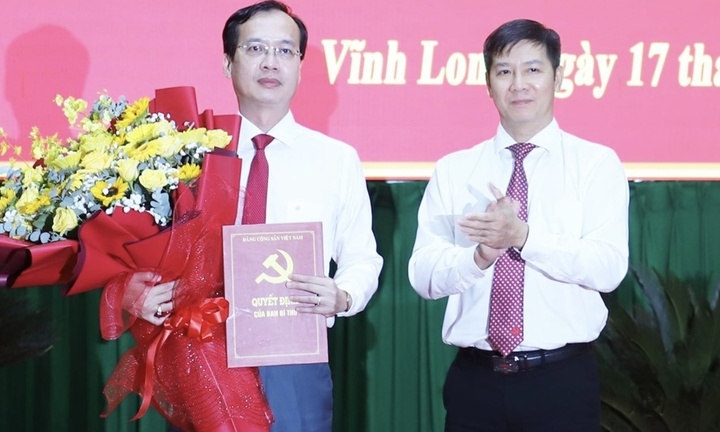 Chủ tịch Đồng Tháp được điều động giữ chức Phó Bí thư Tỉnh ủy Vĩnh Long 