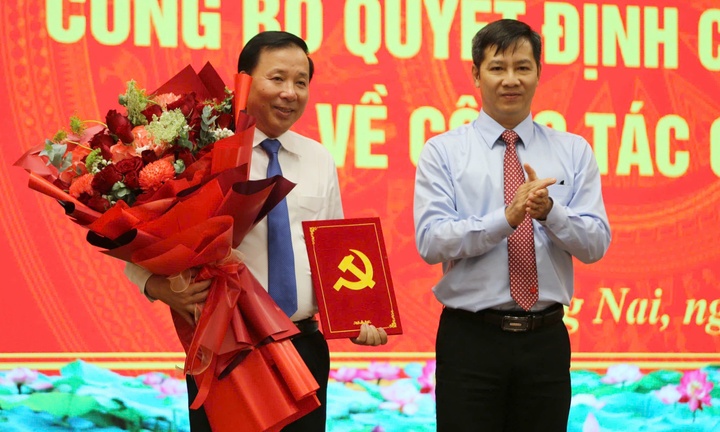 Ông Nguyễn Văn Út được điều động, chỉ định giữ chức Phó Bí thư Tỉnh ủy Đồng Nai