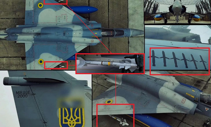 Ukraine khoe tiêm kích Mirage 2000 hạ tên lửa hành trình Nga
