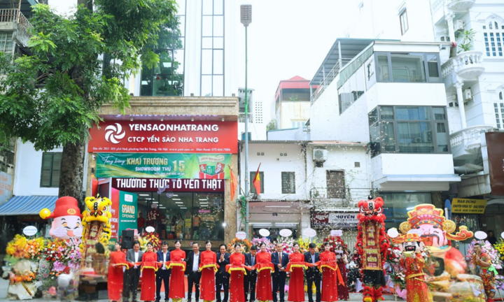 Công ty cổ phần Yến Sào Nha Trang khai trương Showroom mới tại Phố Huế