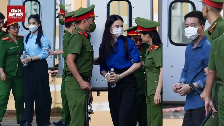  Hình ảnh Thùy Tiên, Hằng Du Mục, Quang Linh Vlogs tại tòa sau 6 tháng tạm giam