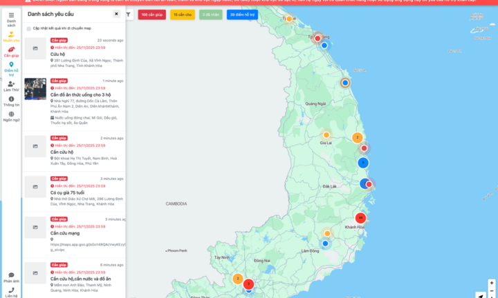 Ra mắt Cuutro.jci.vn: 'Bản đồ Cứu trợ Sống'