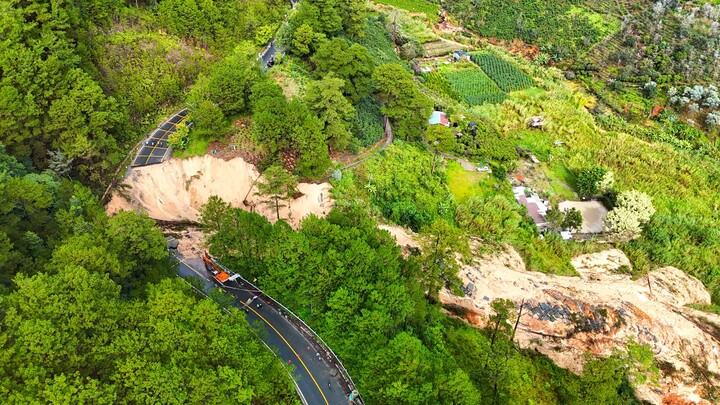 Cách di chuyển vào Đà Lạt khi loạt đèo đứt gãy, cấm xe