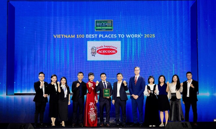 Acecook Việt Nam 10 năm liên tiếp vào Top 100 nơi làm việc tốt nhất Việt Nam