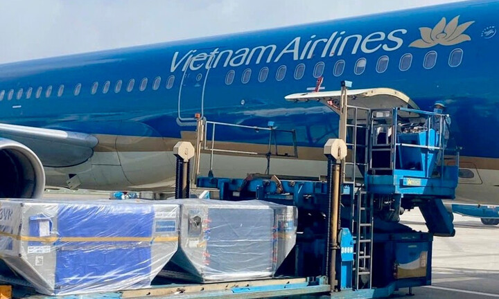 Vietnam Airlines tiếp tục vận chuyển miễn phí hàng hóa hỗ trợ đồng bào vùng lũ