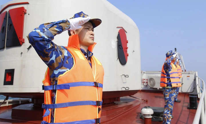 Hải quân Việt Nam tuần tra liên hiệp với Quân giải phóng Nhân dân Trung Quốc