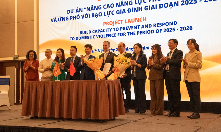 Việt Nam khởi động dự án tăng cường năng lực ứng phó bạo lực gia đình