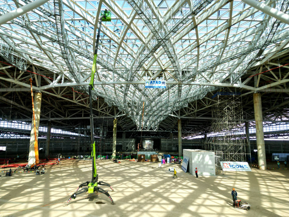 Bên trong nhà ga sân bay Long Thành trước ngày đón chuyến bay đầu tiên