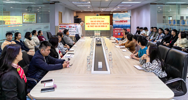 Báo Điện tử VTC News ủng hộ đồng bào miền Trung, Tây Nguyên thiệt hại do bão lũ