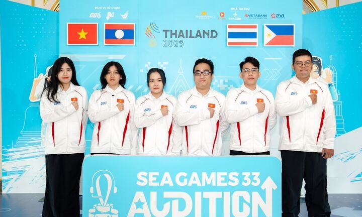 Đội tuyển esport Audition Việt Nam đặt mục tiêu cao nhất tại SEA Games 33