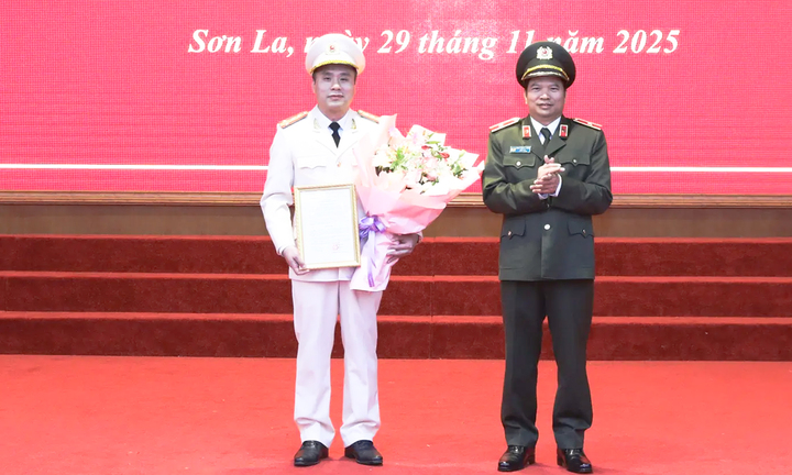 Trưởng phòng Trọng án Cục Cảnh sát Hình sự làm Phó Giám đốc Công an tỉnh Sơn La