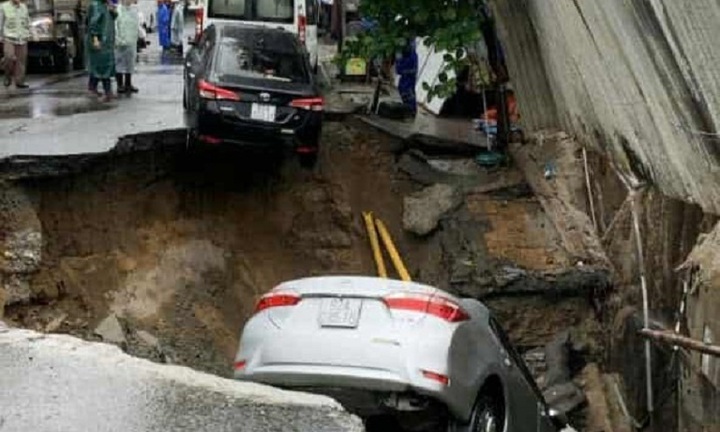 Tạm dừng thi công khu đô thị gần nơi xuất hiện 'hố tử thần', 'nuốt chửng' ô tô