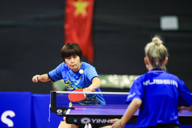 Đội tuyển bóng bàn Việt Nam thua Nga 1-3 trước SEA Games 33