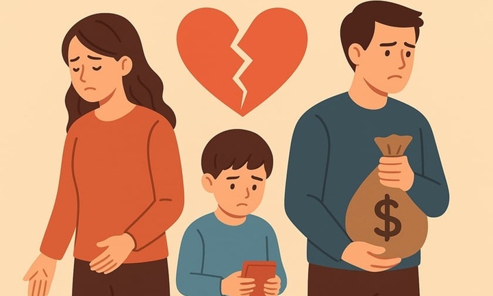 Từ 15/12, không cấp dưỡng cho con sau ly hôn có thể bị phạt đến 10 triệu đồng