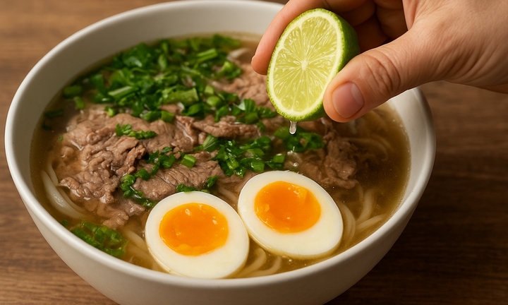 Trào lưu vắt chanh vào tô nạm bò để 'khỏi lo ốm', chuyên gia nói 'phản khoa học'