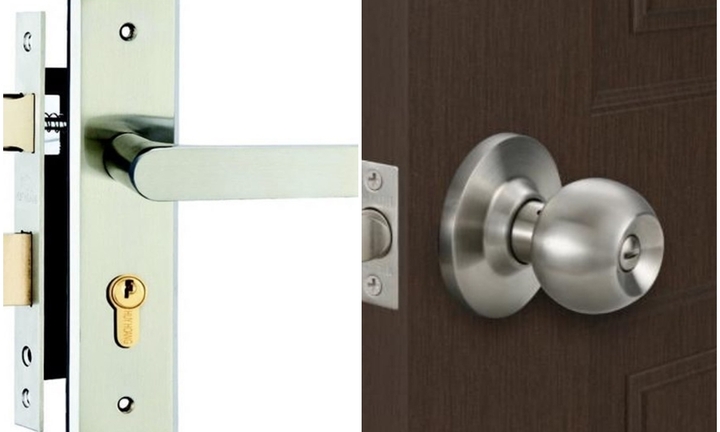 Nên chọn khóa tay nắm tròn hay khóa tay nắm gạt?