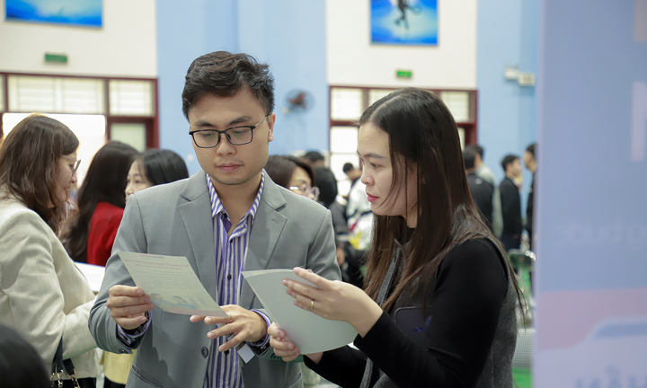 Sinh viên được kết nối với doanh nghiệp để tăng cơ hội tìm việc làm