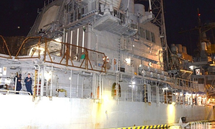 Tàu đổ bộ và tuần dương Hải quân Mỹ thăm Đà Nẵng