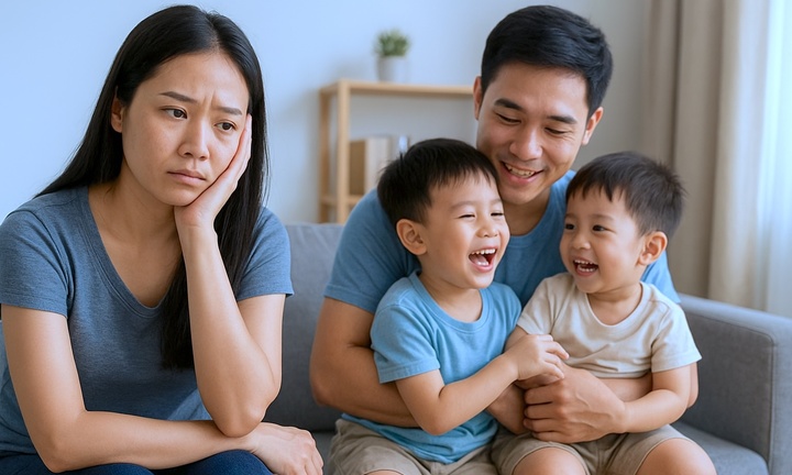 Nuôi 2 con ở Hà Nội, chồng góp 10 triệu đồng/tháng, bảo 'đưa hết lương còn gì'