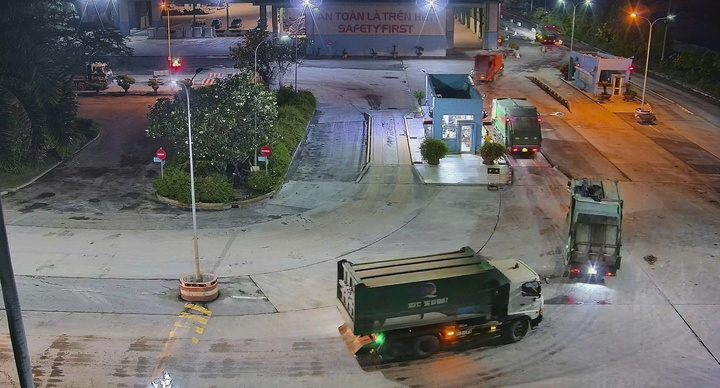 Bãi rác Đa Phước khẳng định hoạt động bình thường sau khi đổi giờ tiếp nhận rác 