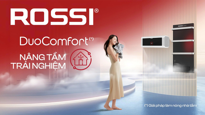 Rossi DuoComfort: Khi tiện nghi phòng tắm trở thành tiêu chuẩn sống mới