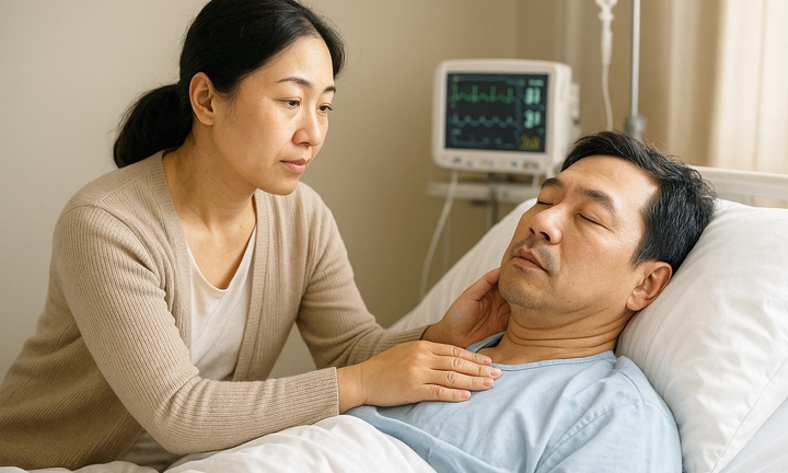 Trầm cảm, kiệt sức vì gánh nặng chăm người thân ốm đau nhiều năm