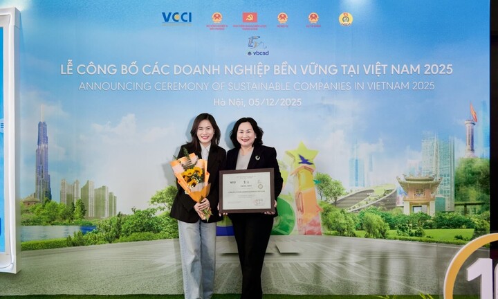 Mondelez Kinh Đô lần thứ tư thuộc Top 100 Doanh nghiệp phát triển bền vững