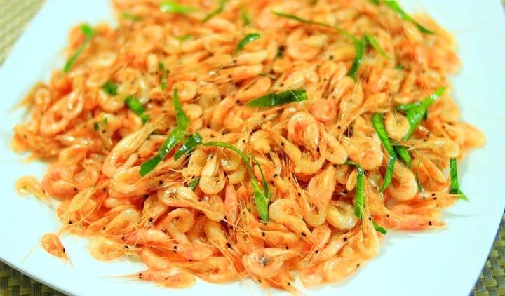 Cách làm món tép rang lá chanh thơm ngon