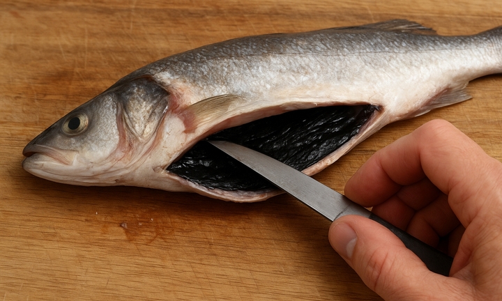 Lớp màng đen trong bụng cá có nên ăn hay phải cạo bỏ?