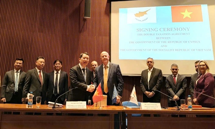 Việt Nam và Cộng hòa Síp ký Hiệp định tránh đánh thuế hai lần