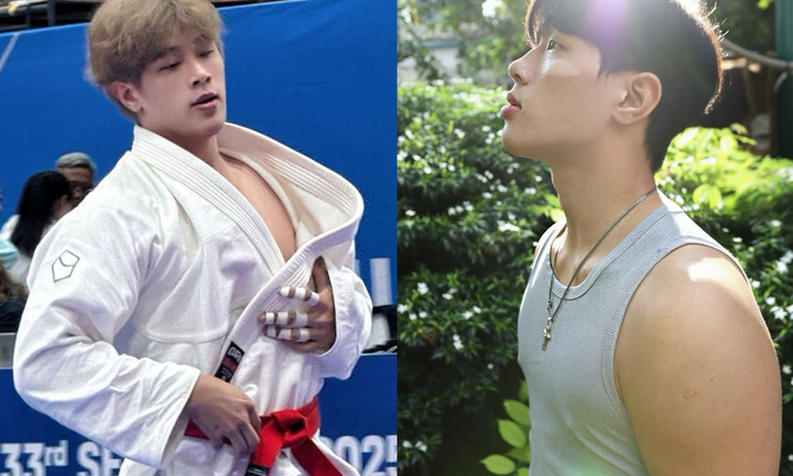 Ngoại hình điển trai như nam thần Hàn Quốc của VĐV võ thuật gây sốt SEA Games