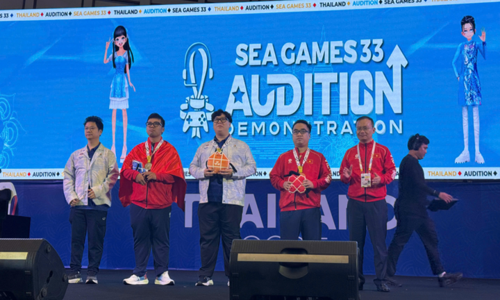 'Cơn mưa' huy chương đổ về tuyển Audition Việt Nam tại SEA Games 33