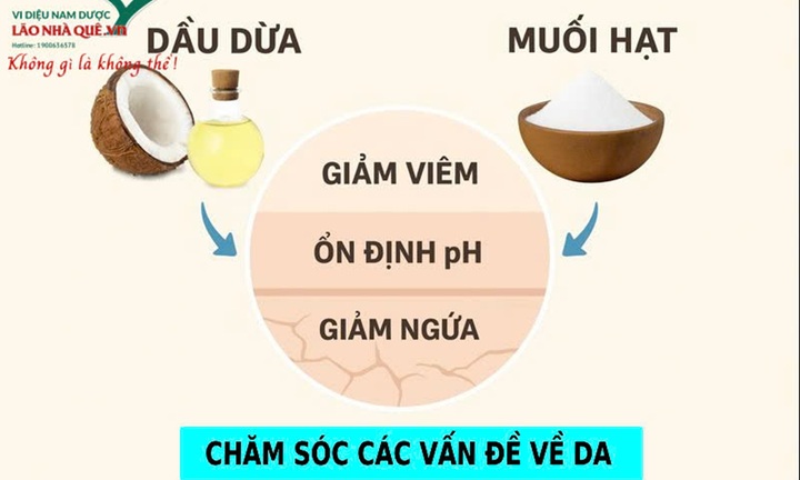 Giải pháp tự nhiên cho da khô nứt nẻ chai sần chỉ từ dầu dừa và nước muối ấm