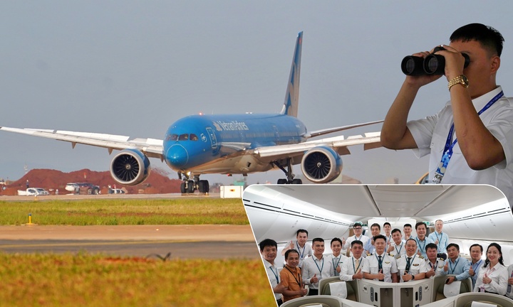 Máy bay 'xông đất' sân bay Long Thành: Khoảnh khắc đặc biệt không có lần thứ hai