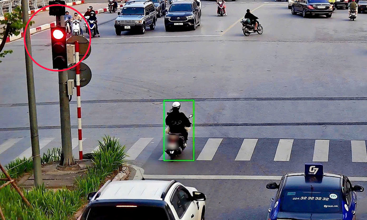 3 ngày đầu hoạt động, camera AI Hà Nội 'soi' 393 tài xế vi phạm