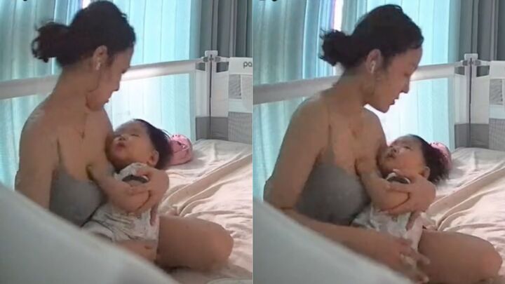 Mẹ trẻ ru con 'Xôi lạc, bánh khúc đây' khiến dân mạng vừa buồn cười vừa buồn ngủ