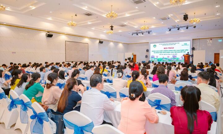 Cần Thơ quan tâm can thiệp sớm, giáo dục hòa nhập cho trẻ khuyết tật