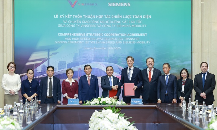 Siemens Mobility - 'Gã khổng lồ' hợp tác chiến lược với VinSpeed 'khủng' cỡ nào?