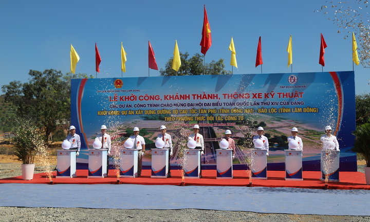 Lâm Đồng khánh thành, khởi công nhiều dự án trọng điểm