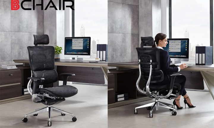 BCHAIR hướng dẫn tư thế ngồi ghế công thái học đúng cách