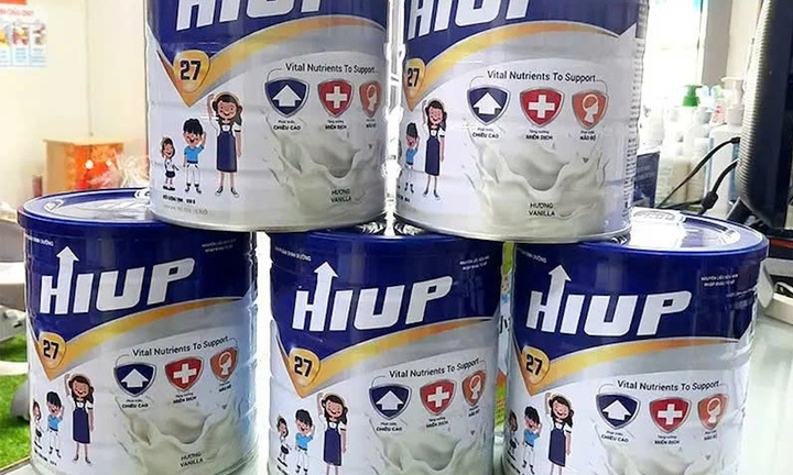 Tách tài liệu liên quan hành vi KOLs quảng cáo sữa giả Hiup để điều tra