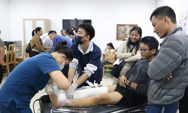 Phú Thọ: Gần 30 trẻ hồi phục tích cực và tái khám sau phẫu thuật