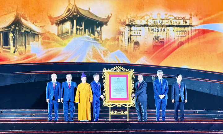 Quần thể Yên Tử - Vĩnh Nghiêm - Côn Sơn, Kiếp Bạc đón bằng Di sản văn hóa thế giới