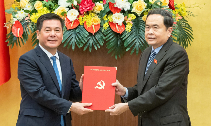 Bộ trưởng Công Thương Nguyễn Hồng Diên giữ chức Phó Bí thư chuyên trách Đảng ủy Quốc hội