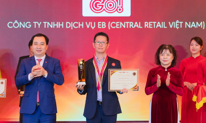 Gạo GO! ST25 Lúa Tôm lọt Top 10 sản phẩm - dịch vụ xanh - bền vững 2025