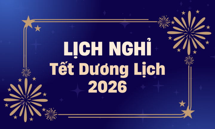 Tết Dương lịch 2026 được nghỉ mấy ngày?
