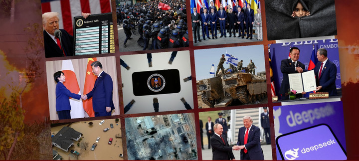 10 sự kiện, vấn đề quốc tế nổi bật năm 2025 do VOV bình chọn