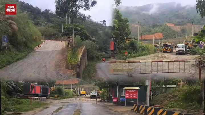 Người dân tháo dỡ lều chặn đường, mỏ đồng Tả Phời hoạt động trở lại