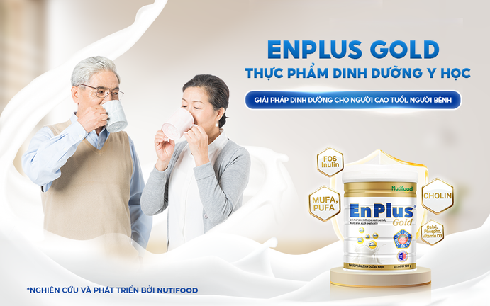 Chuyên gia dinh dưỡng Nutifood khuyên dùng EnPlus Gold giúp phục hồi sức khỏe