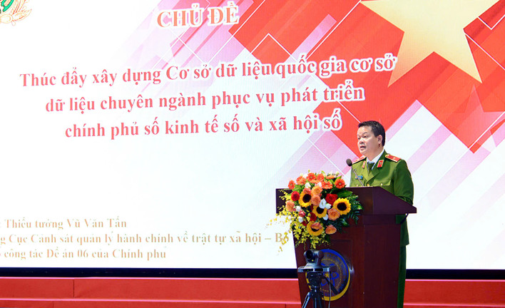 Cục trưởng C06: Dữ liệu là nền tảng của chuyển đổi số quốc gia